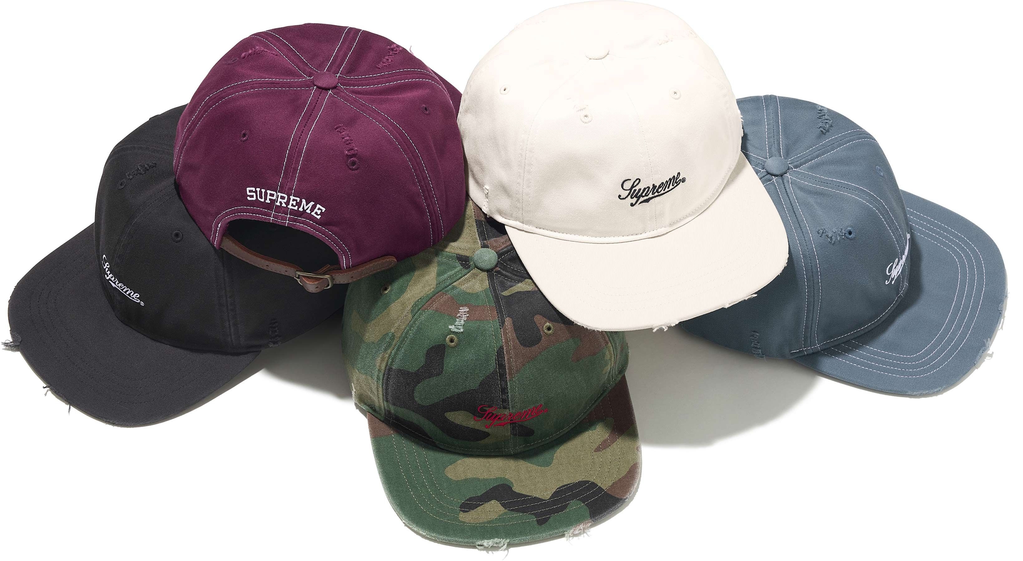 Distressed Script 6-Panel